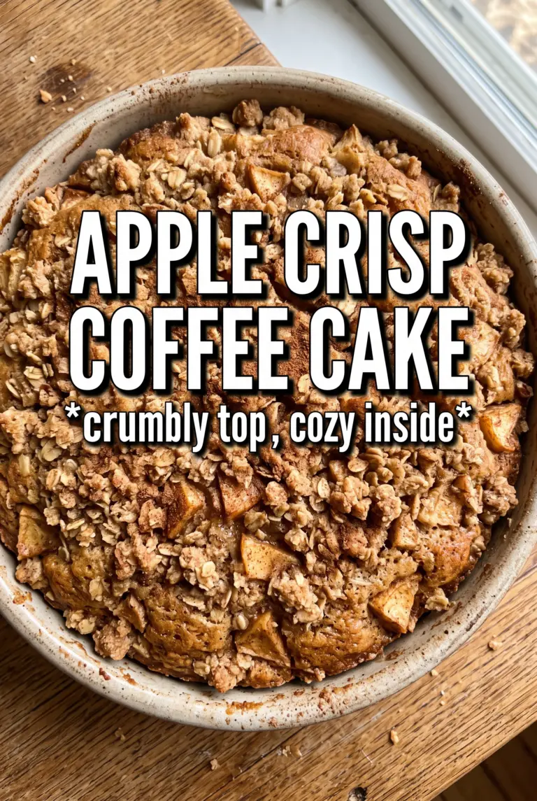 Apple Crisp Coffee Cake