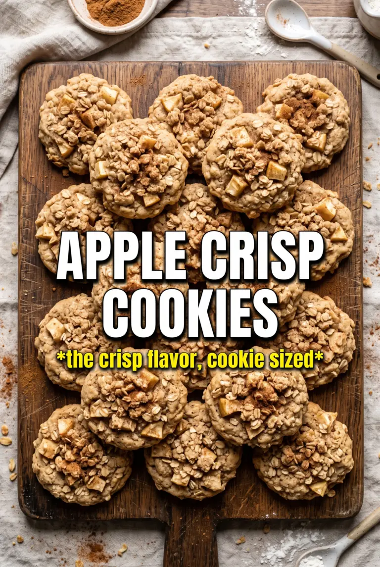 Apple Crisp Cookies