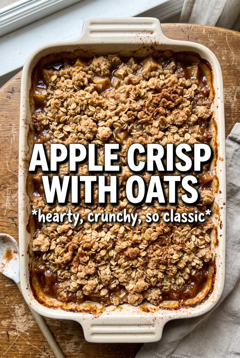 Apple Crisp With Oats