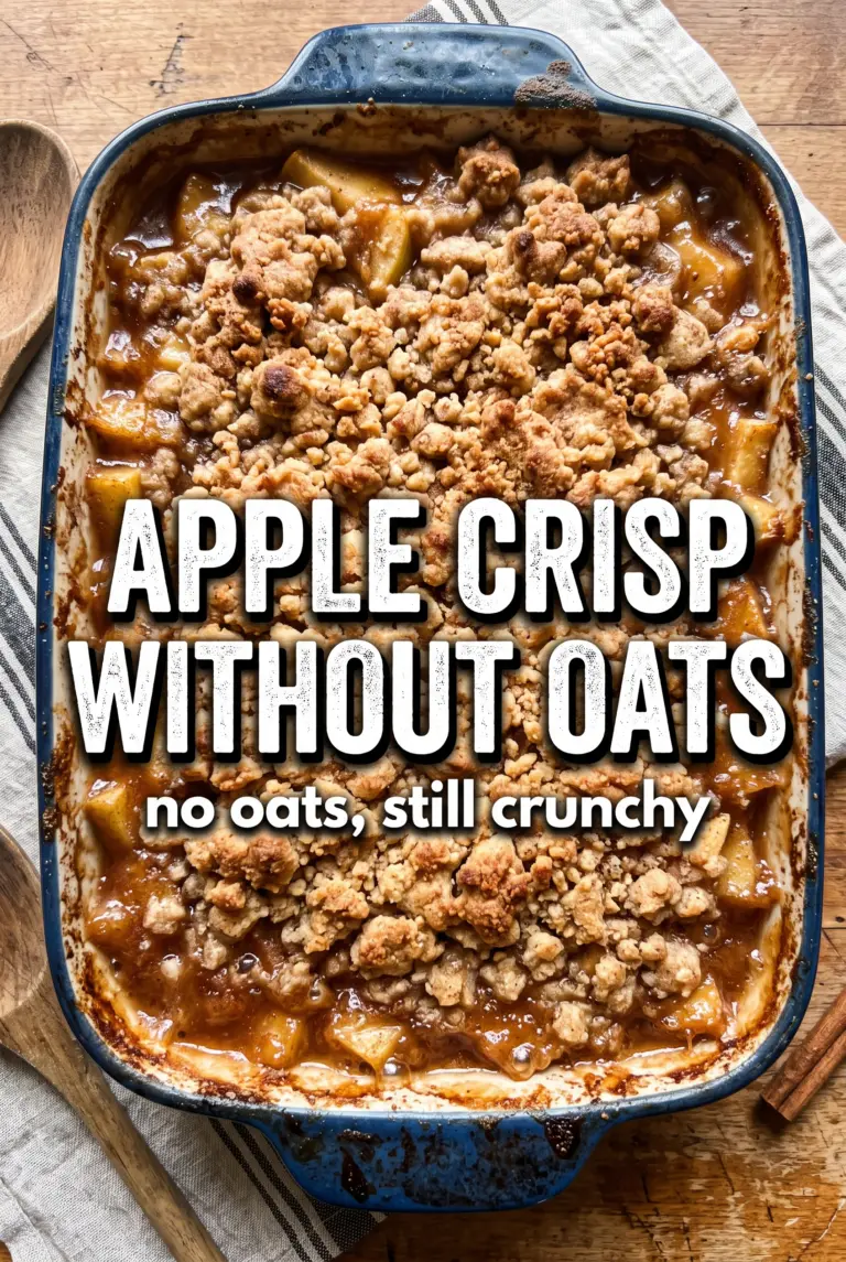Apple Crisp Without Oats
