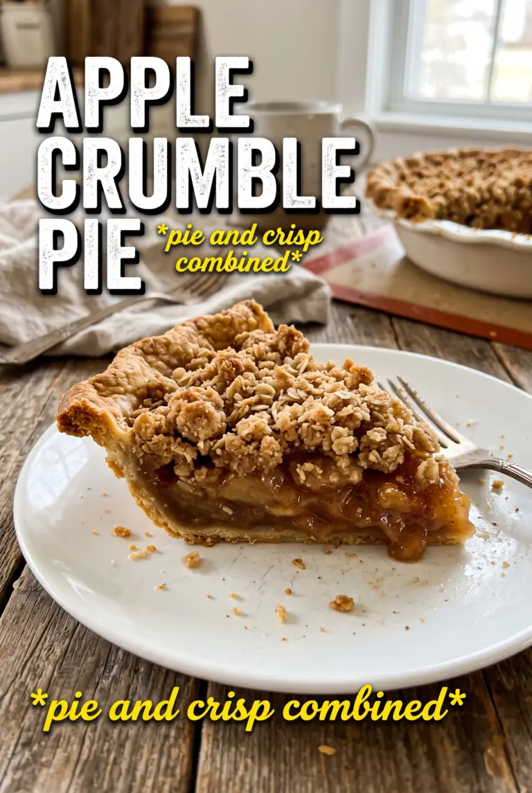 Apple Crumble Pie