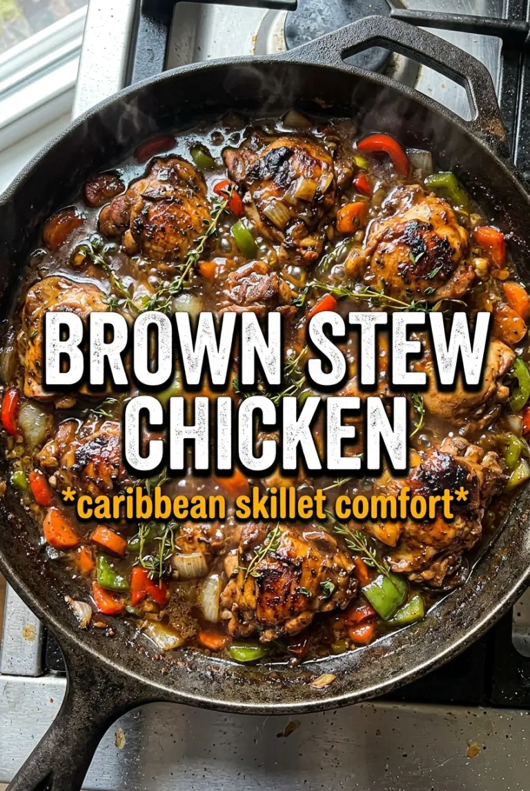 Jamaican Brown Stew Chicken