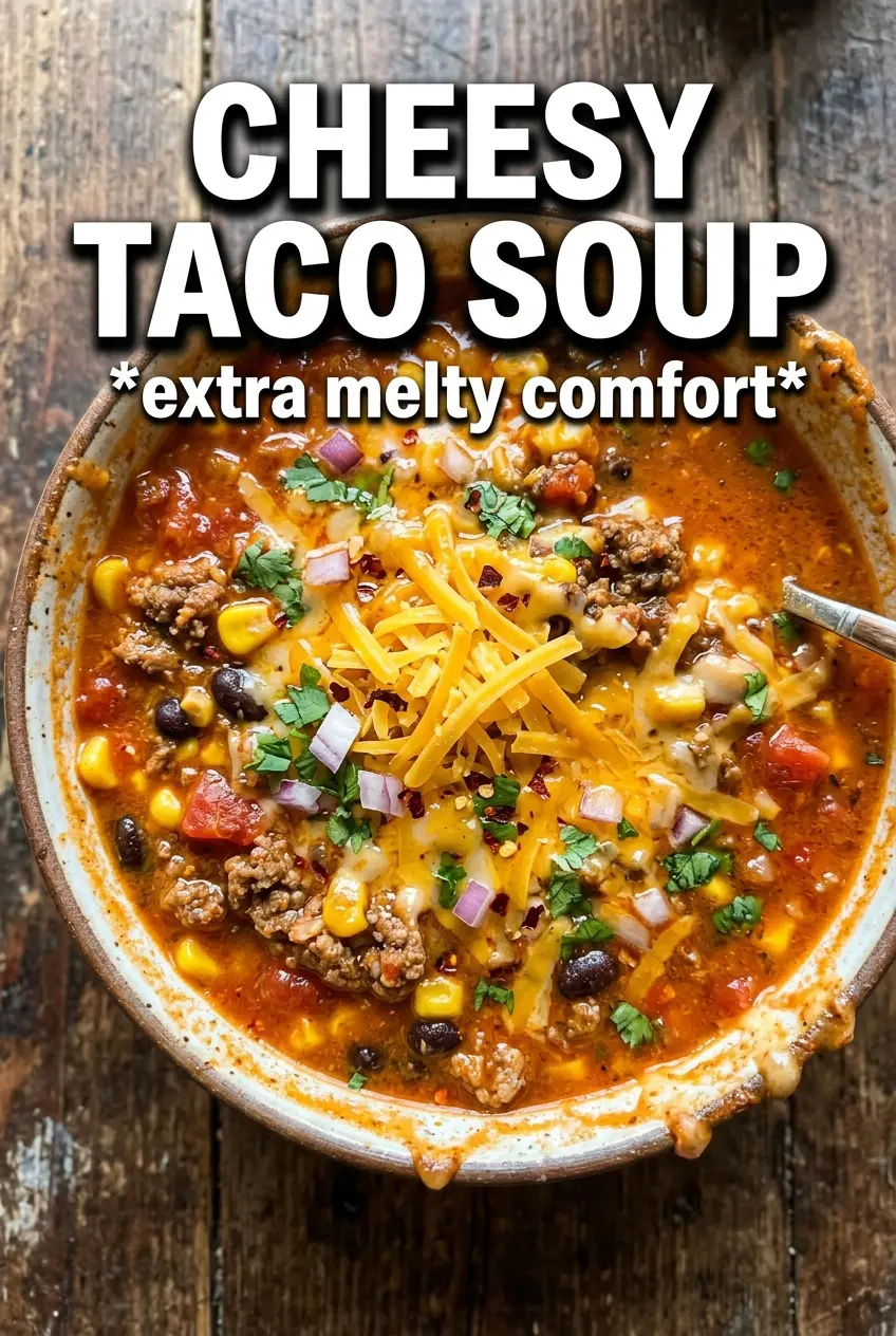 Cheesy Taco Soup
