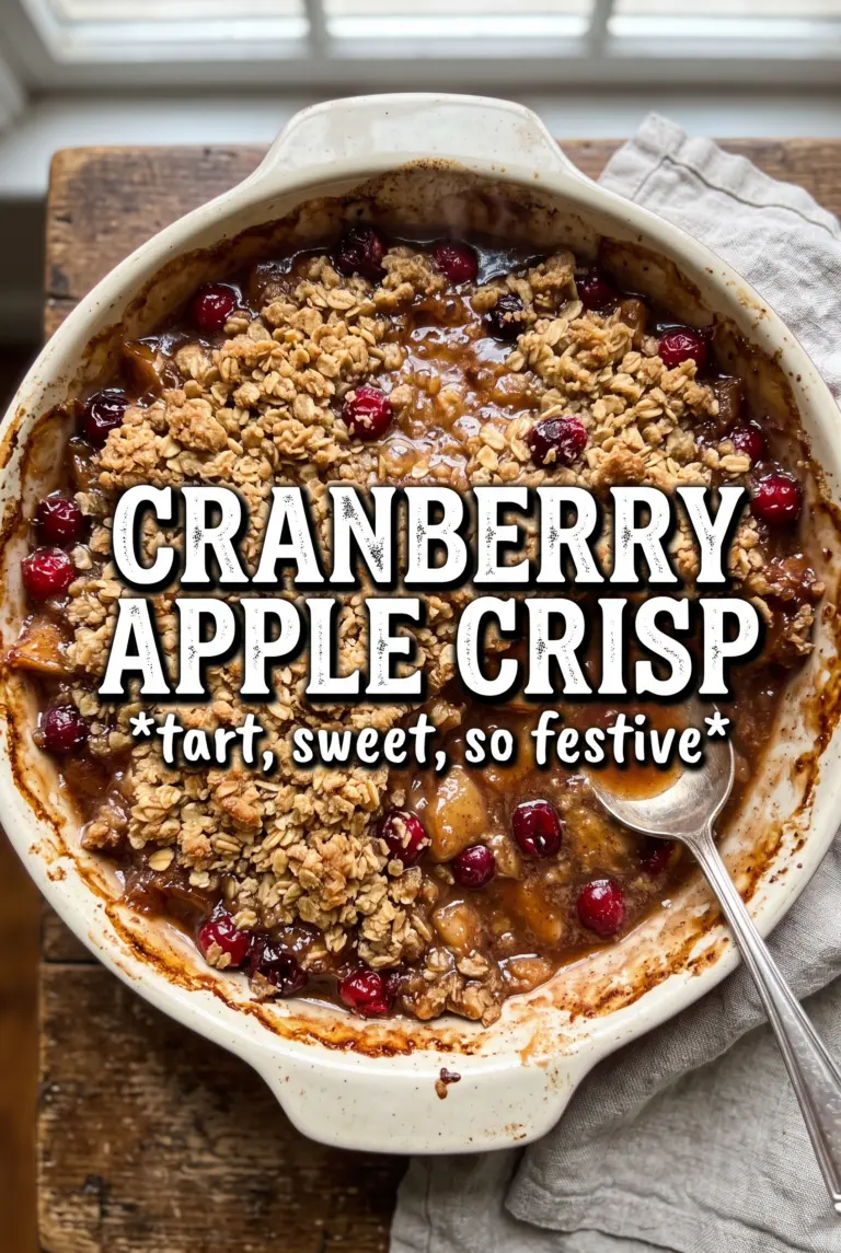 Cranberry Apple Crisp