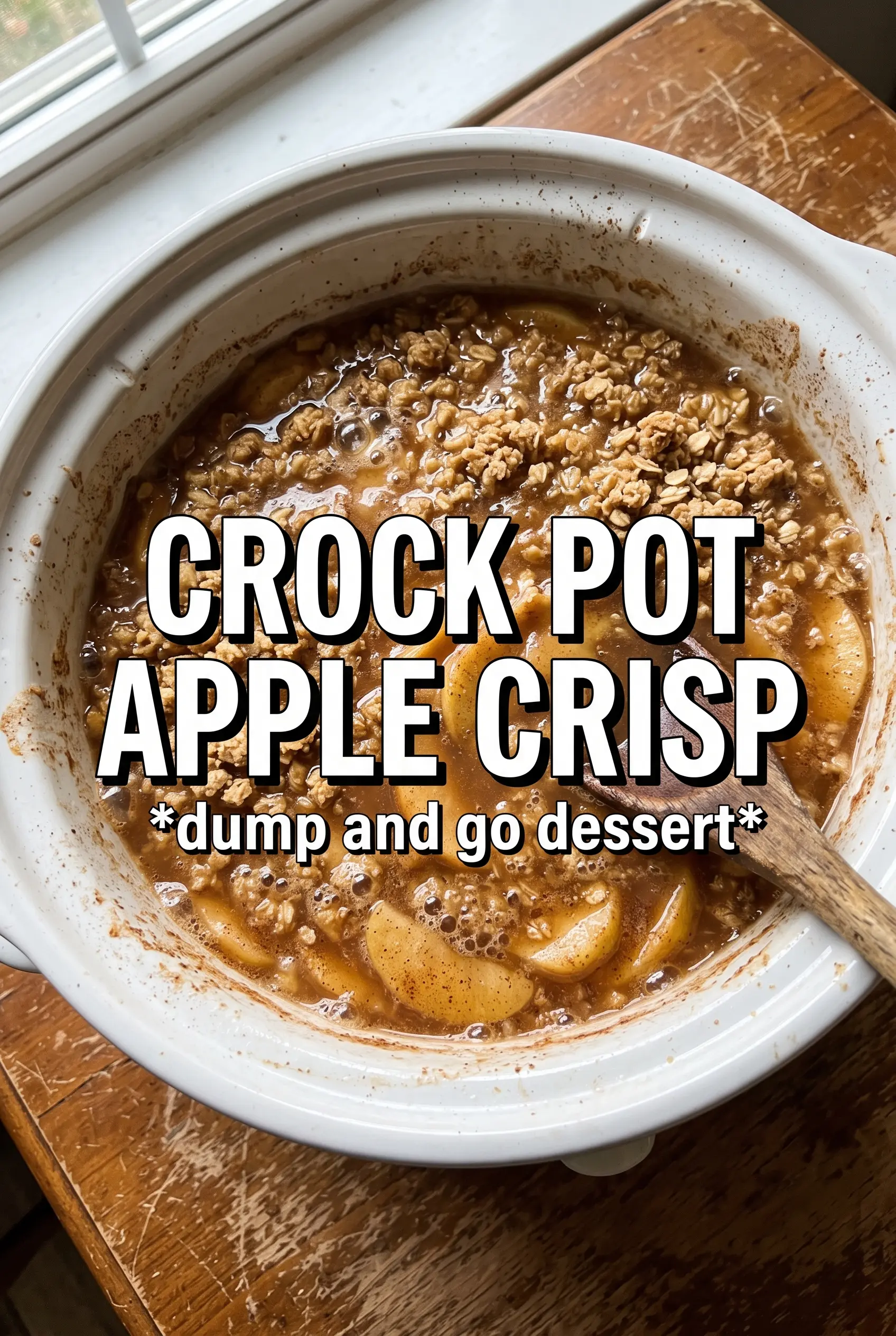 Crock Pot Apple Crisp