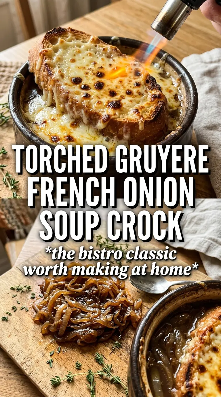 French Onion Soup caramelized savory cheesy