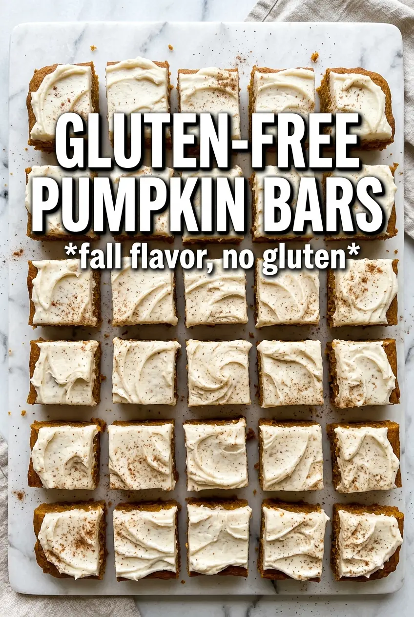 Gluten-Free Pumpkin Bars