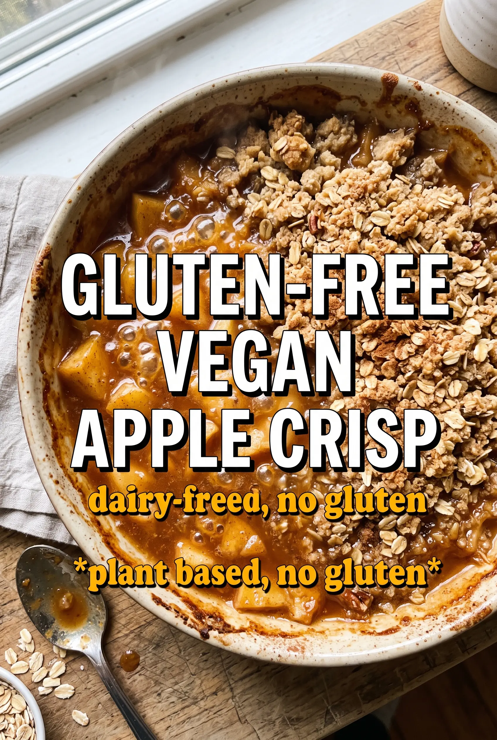 Gluten-Free Vegan Apple Crisp