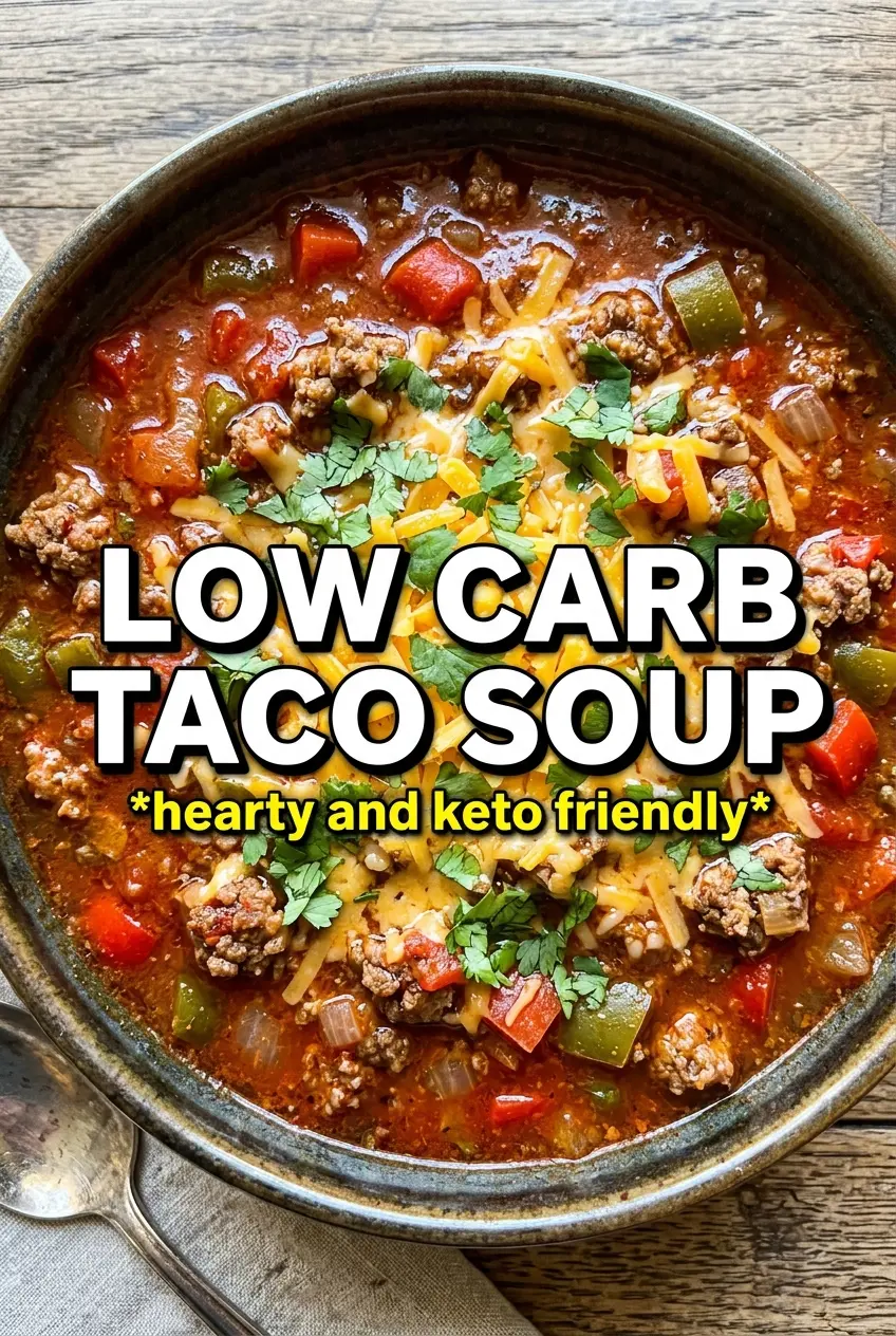 Low Carb Taco Soup