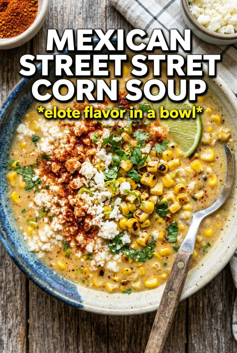 Mexican Street Corn Soup
