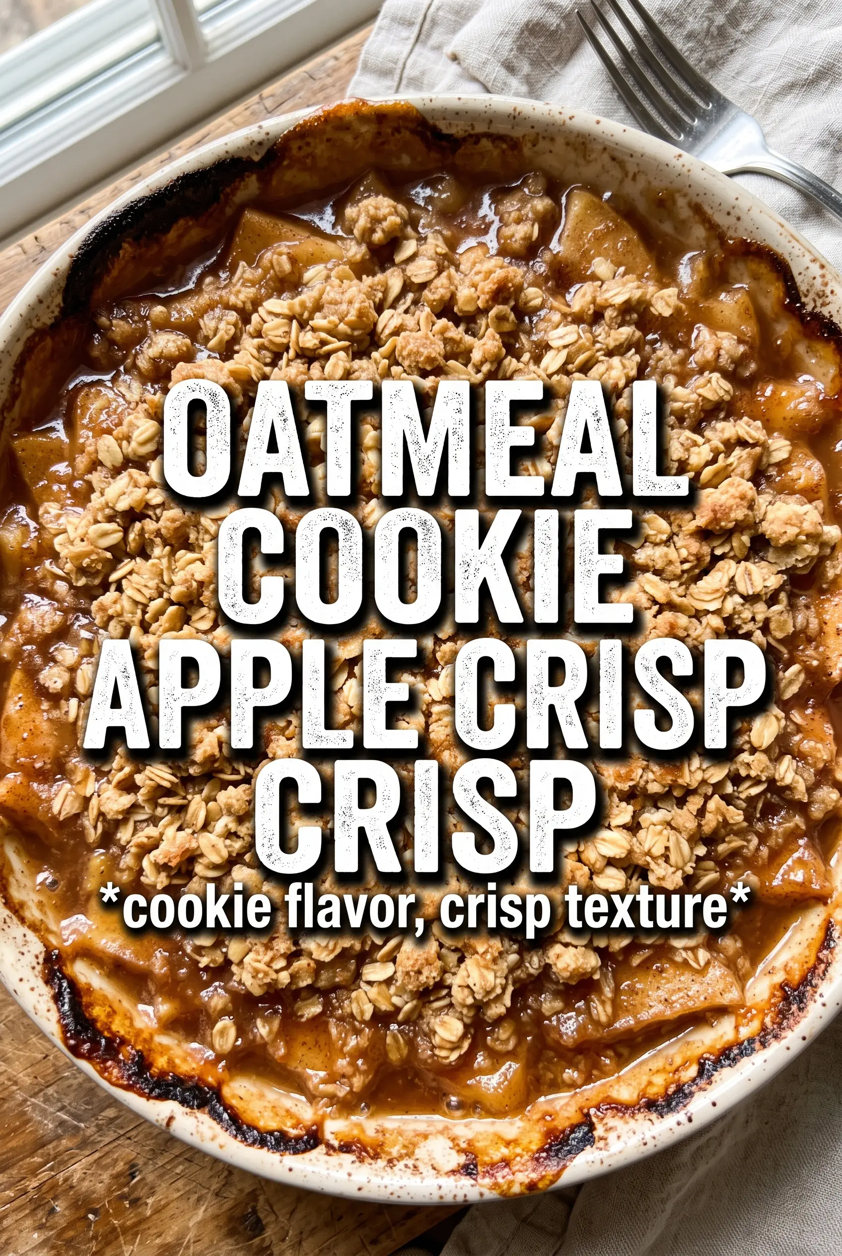 Oatmeal Cookie Apple Crisp