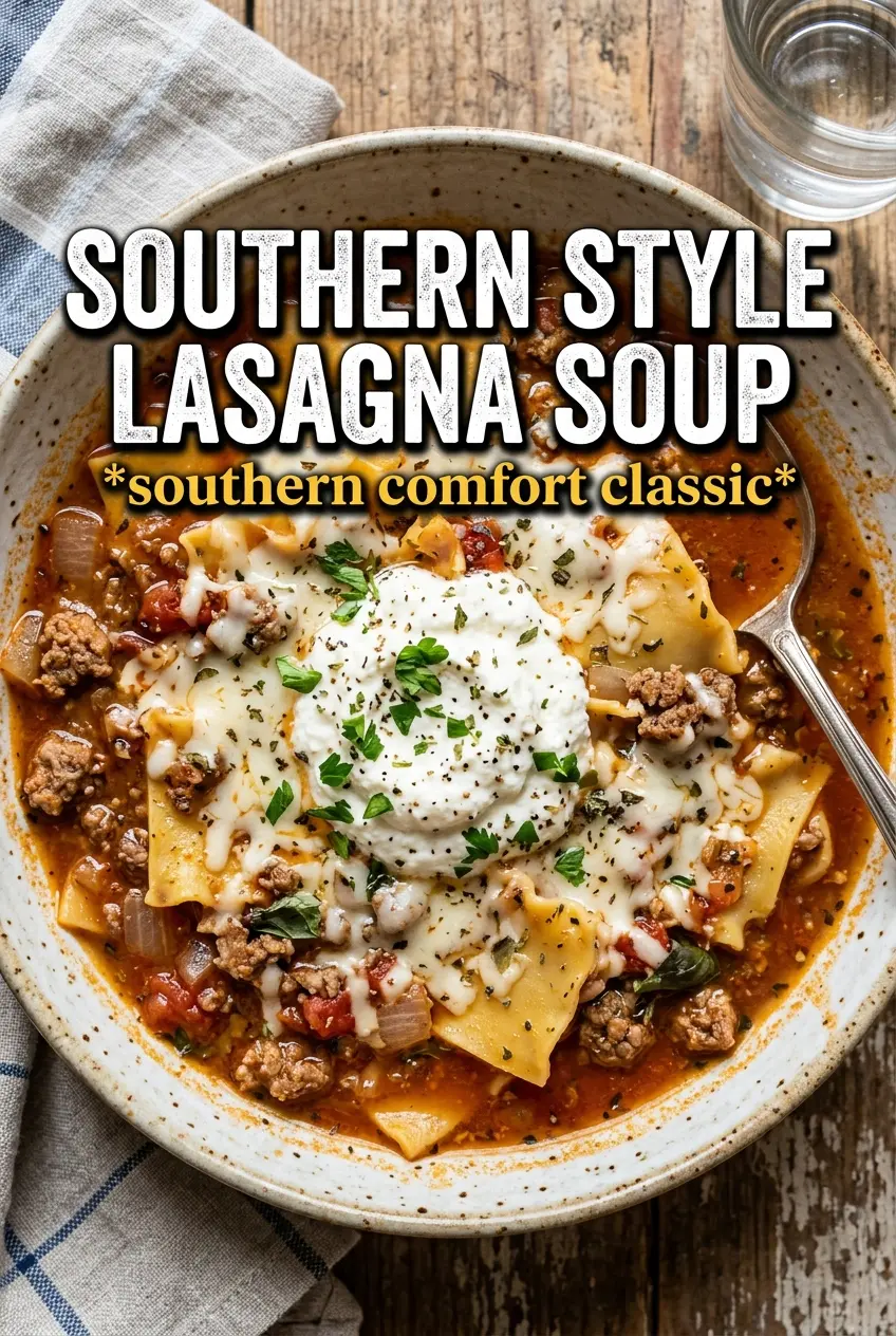 Paula Deen Lasagna Soup