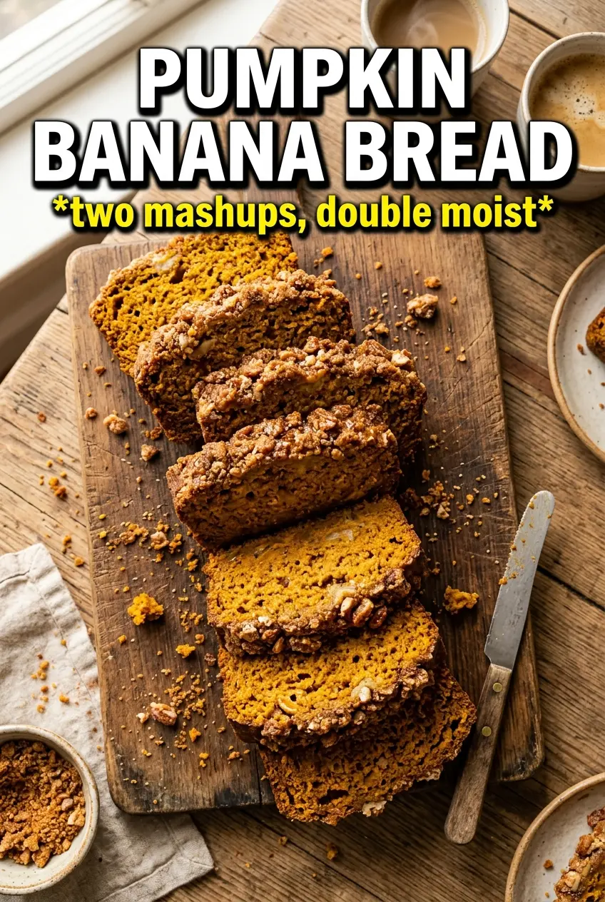 Pumpkin Banana Bread