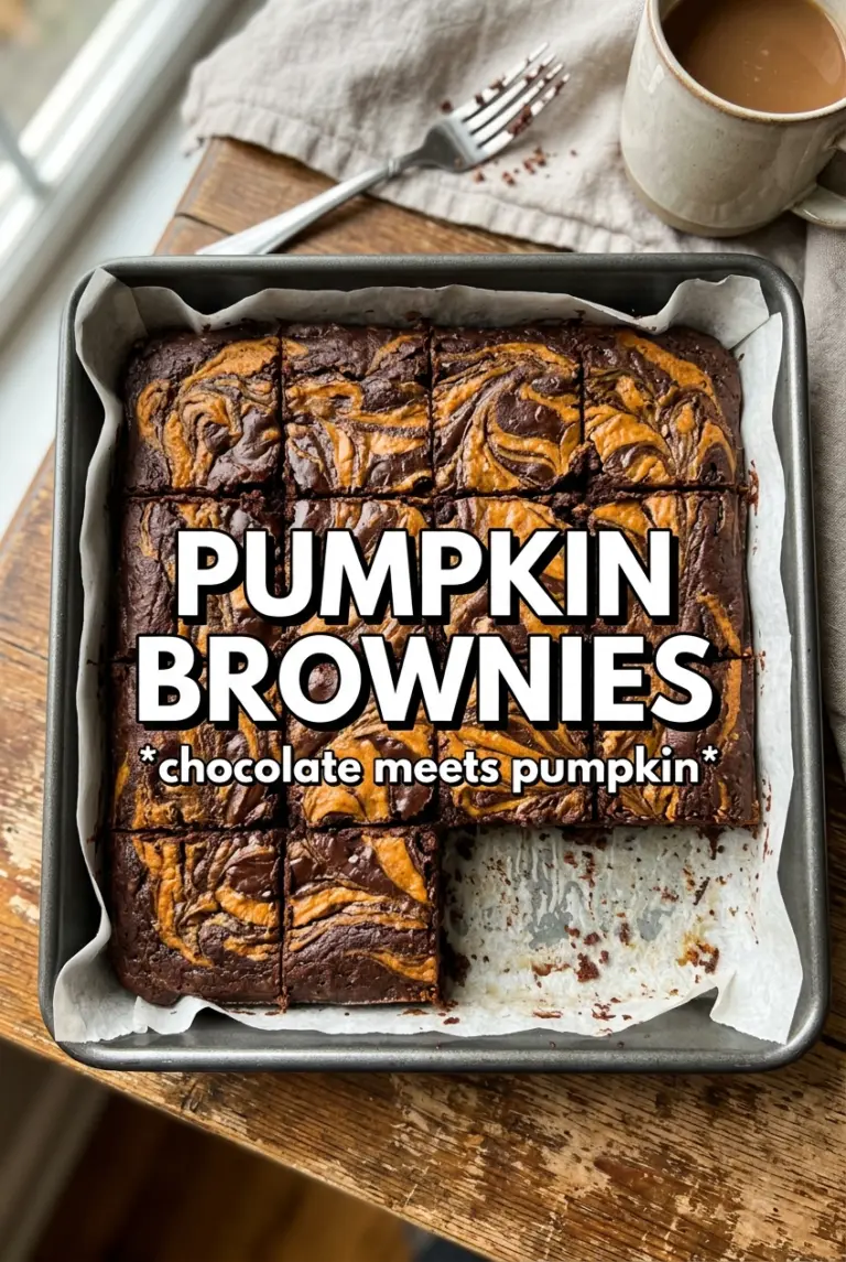 Pumpkin Brownies