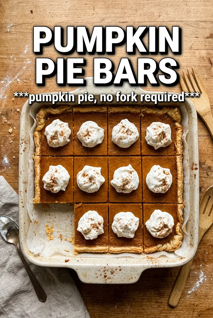 Pumpkin Pie Bars