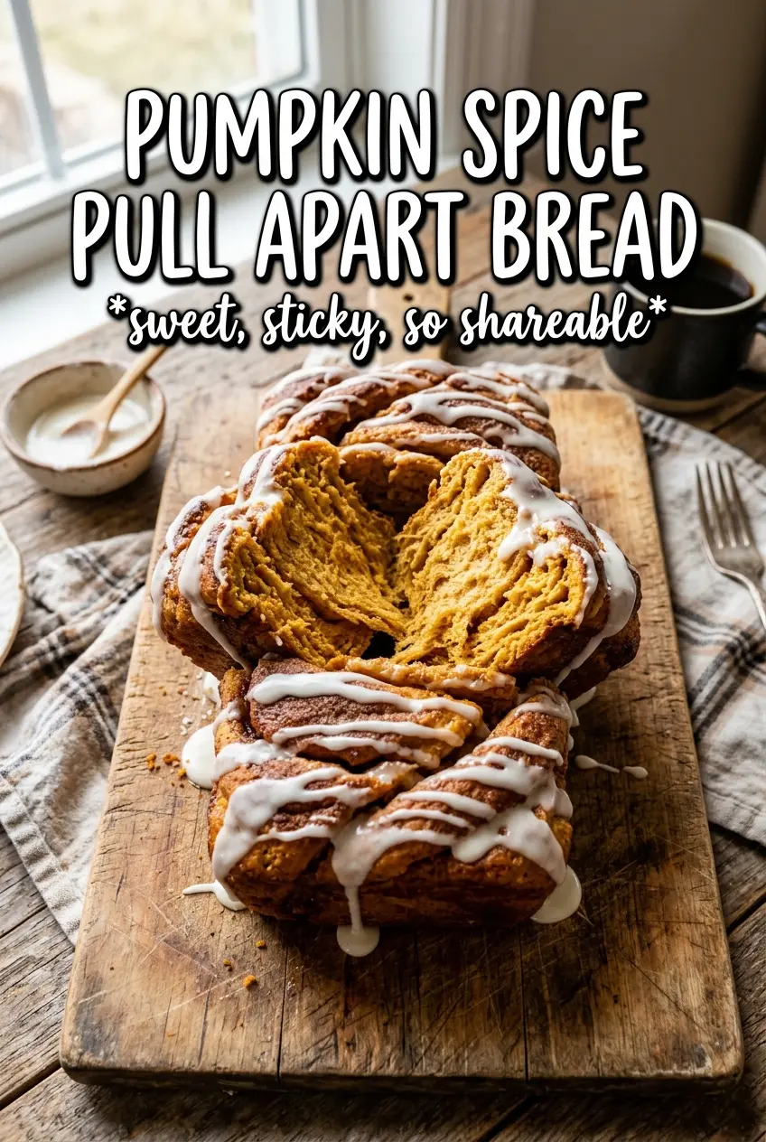Pumpkin Spice Pull Apart Bread
