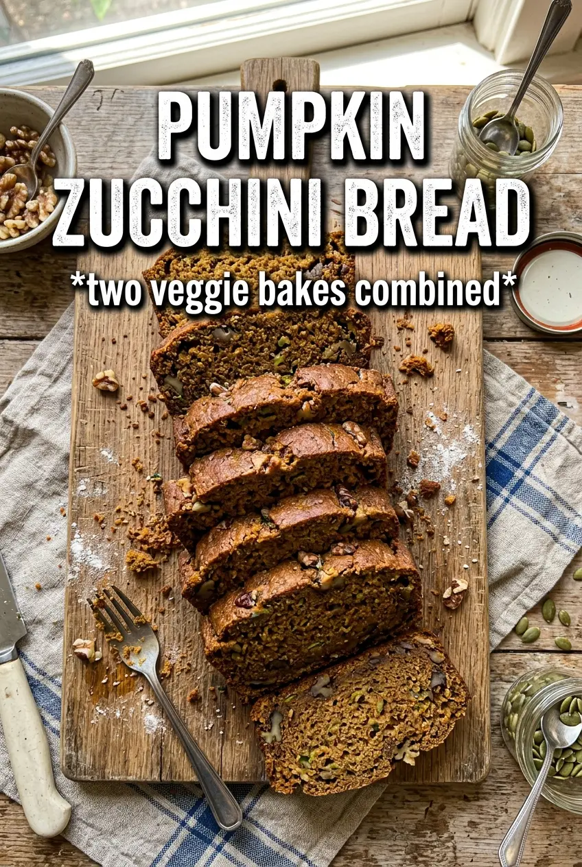 Pumpkin Zucchini Bread