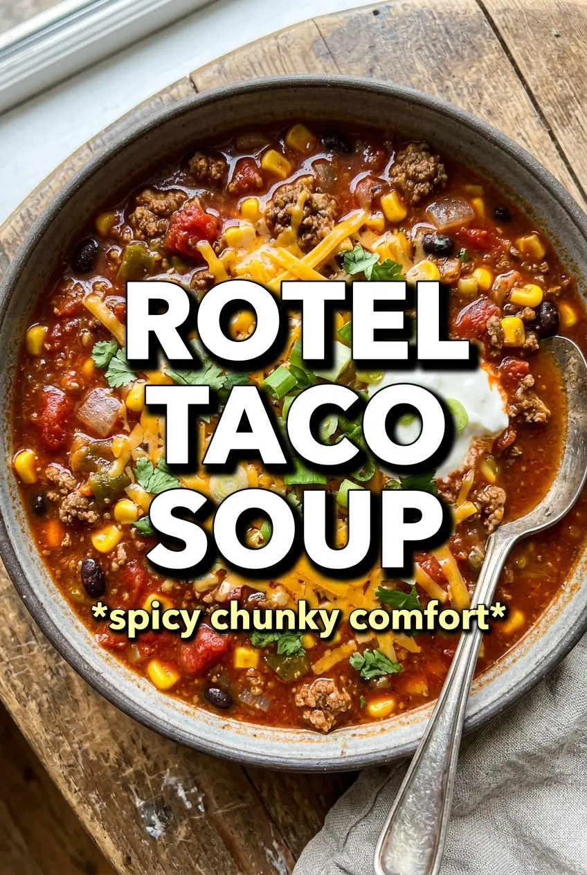 Rotel Taco Soup