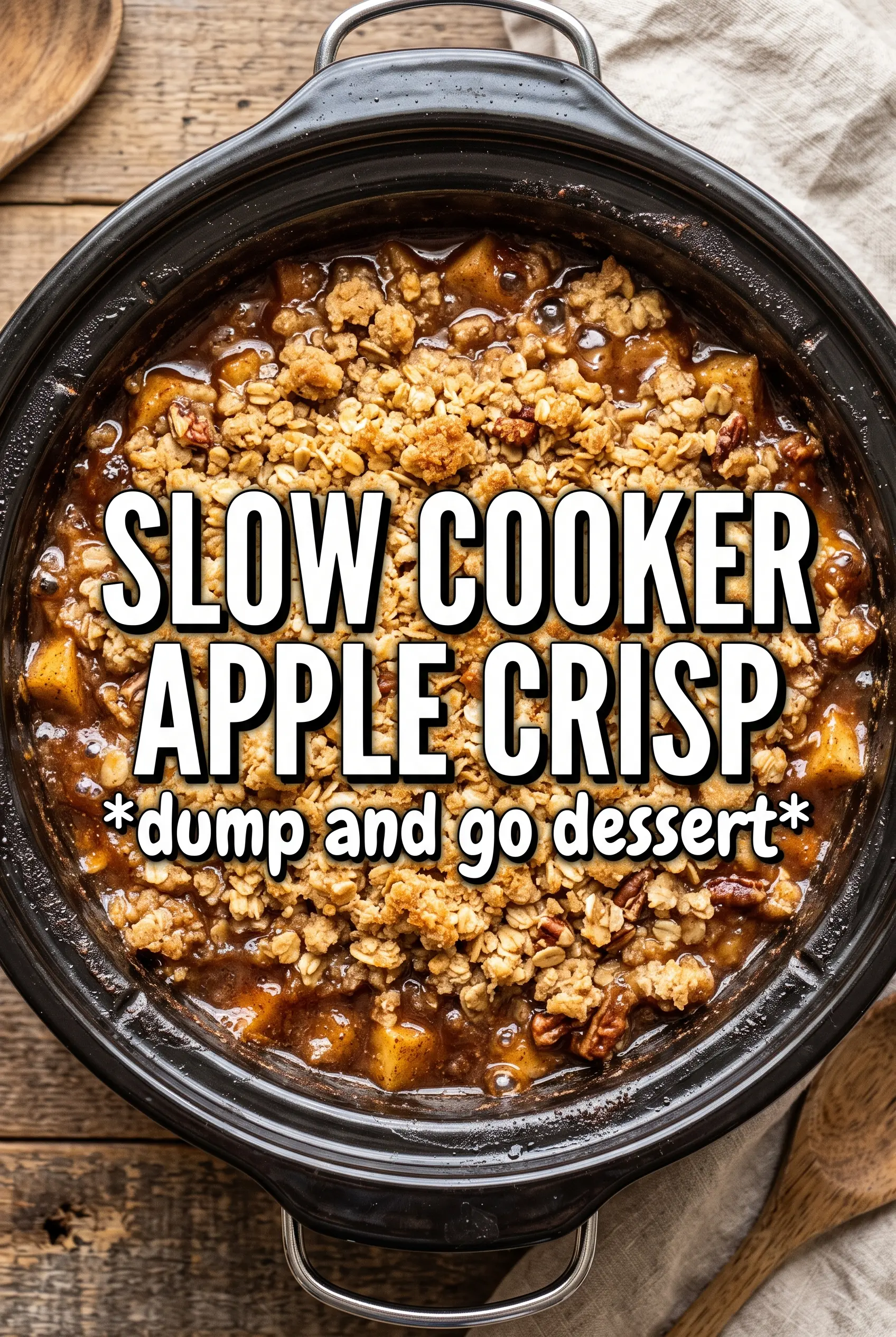 Slow Cooker Apple Crisp