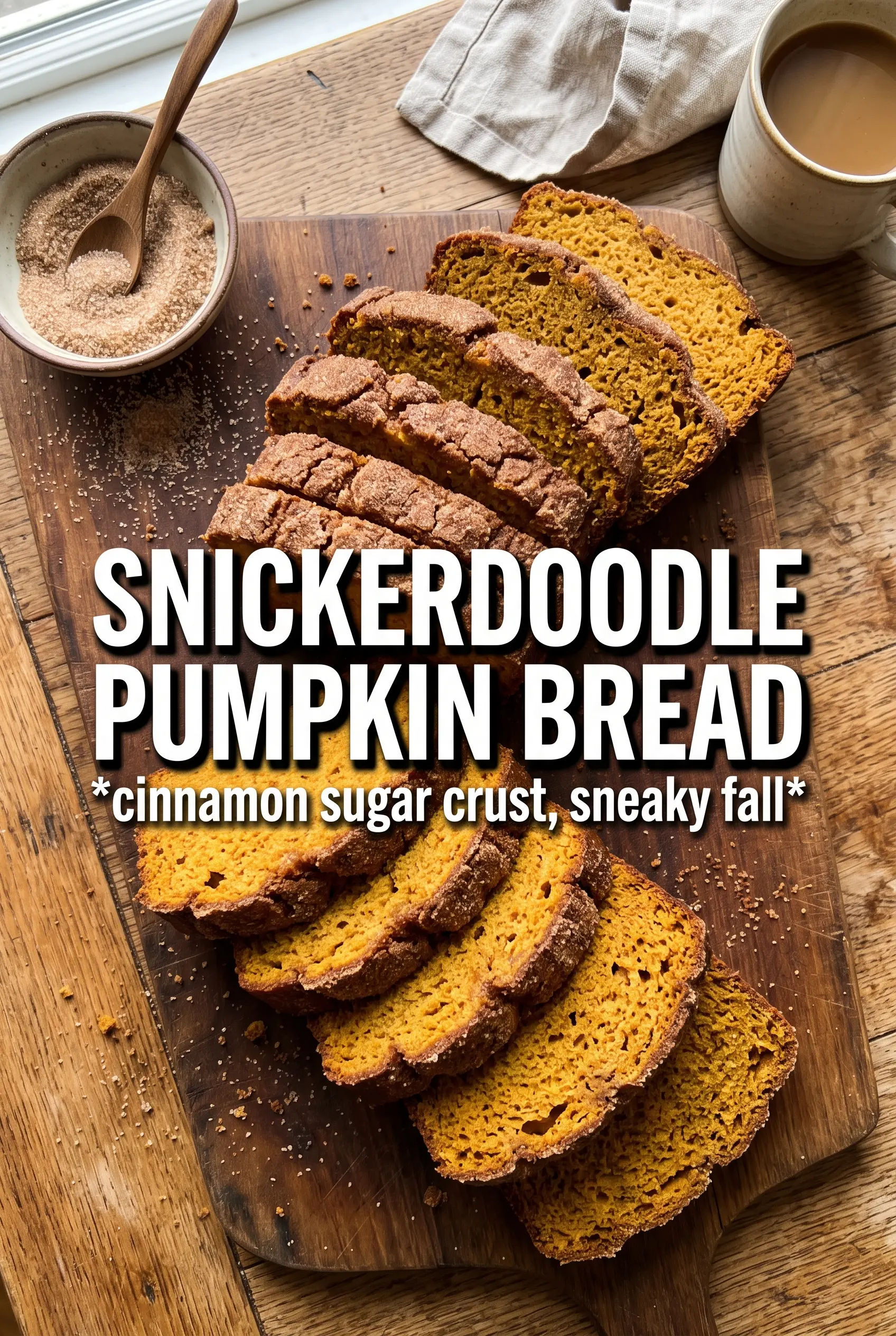 Snickerdoodle Pumpkin Bread