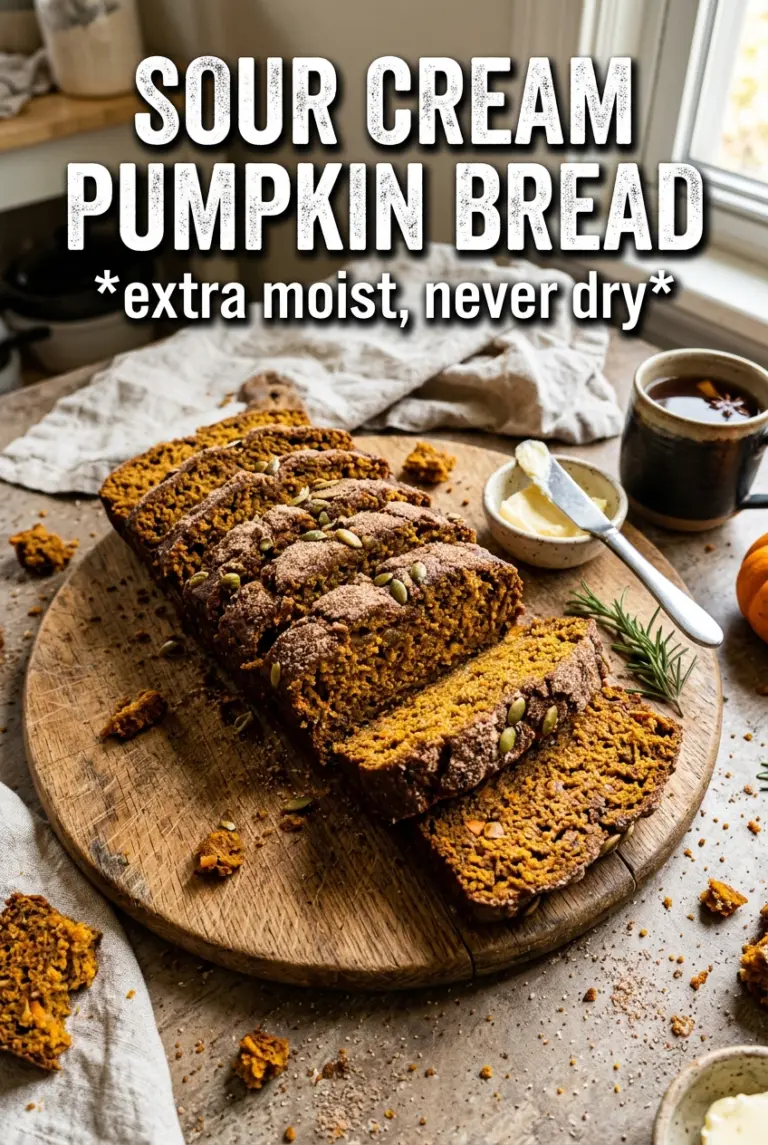 Sour Cream Pumpkin Bread