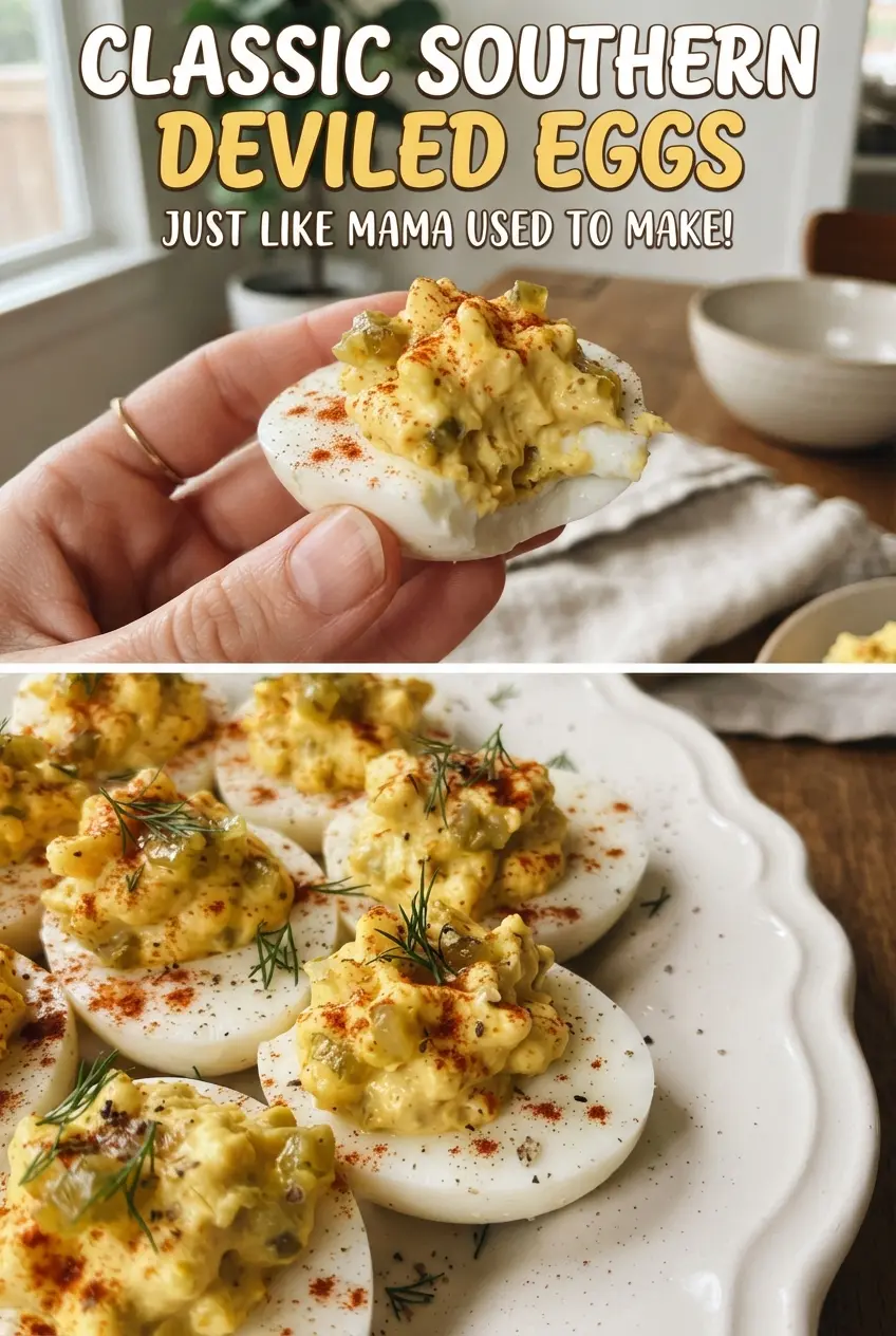 Classic Southern Deviled Eggs