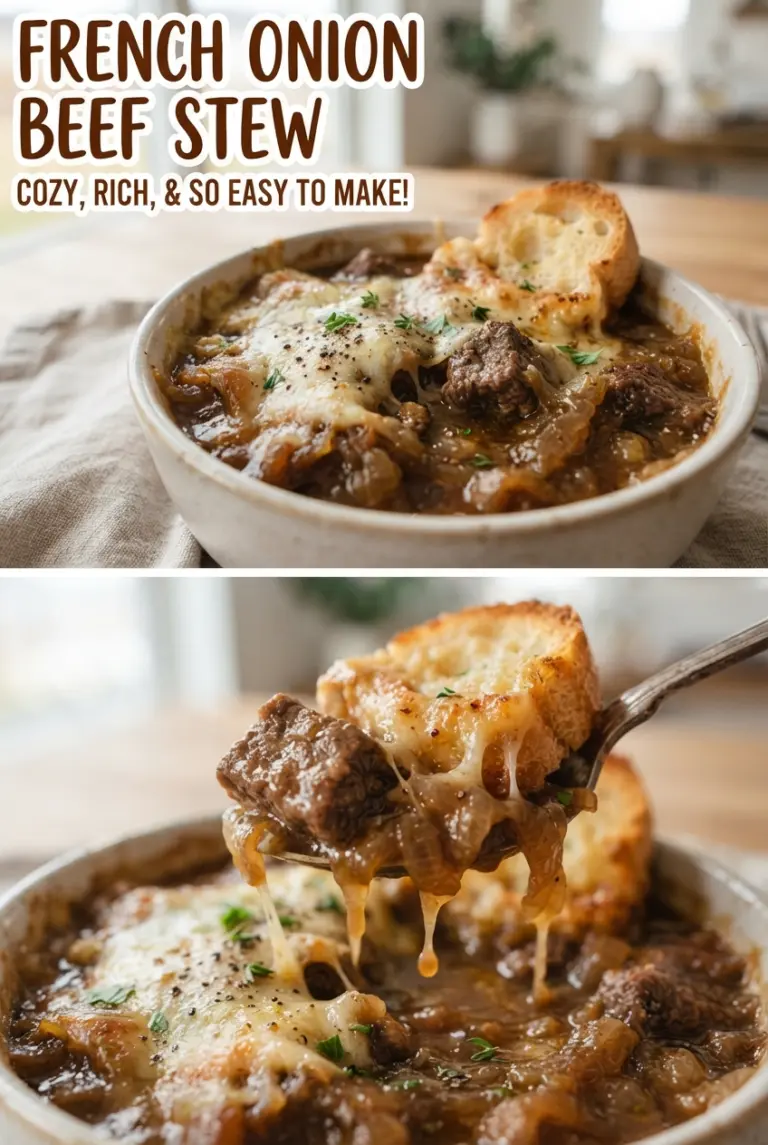 French Onion Beef Stew