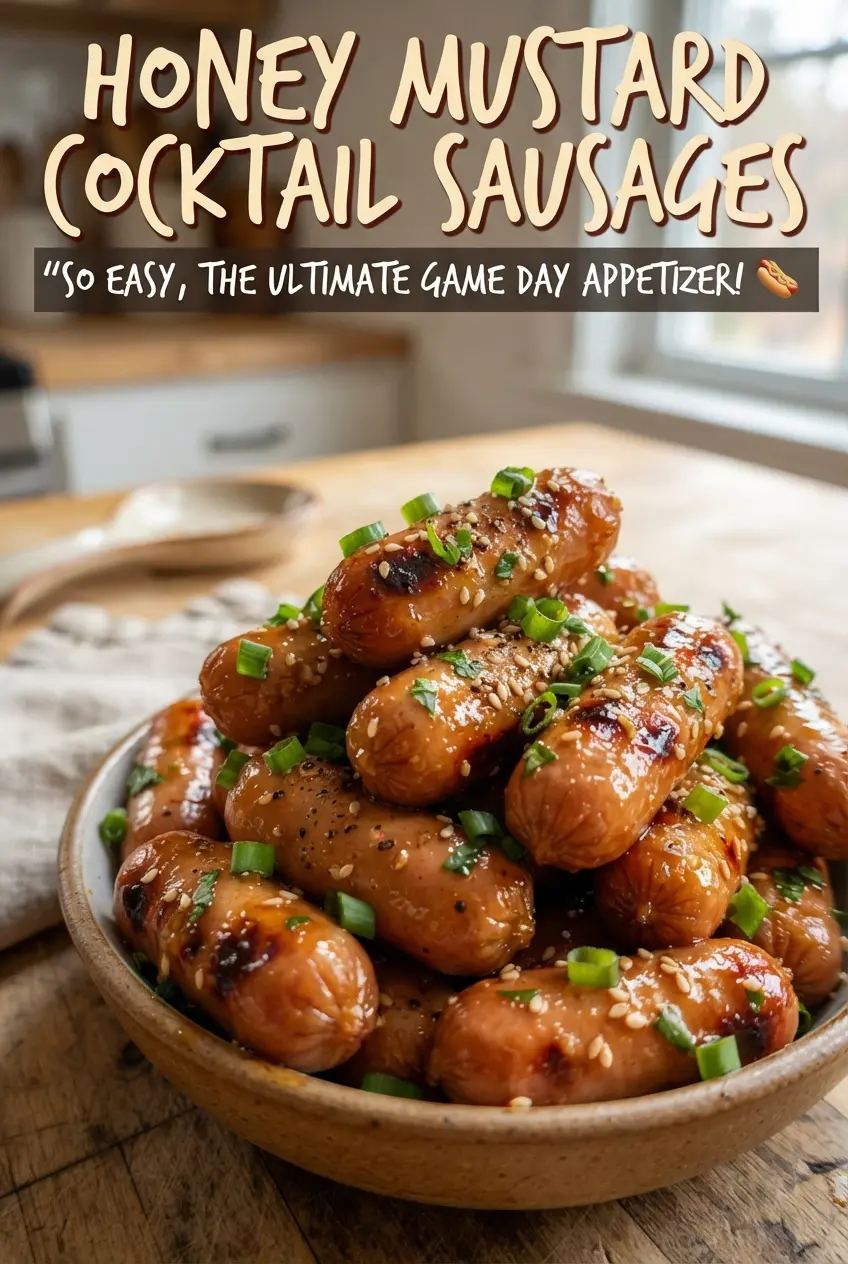 Honey Mustard Cocktail Sausages