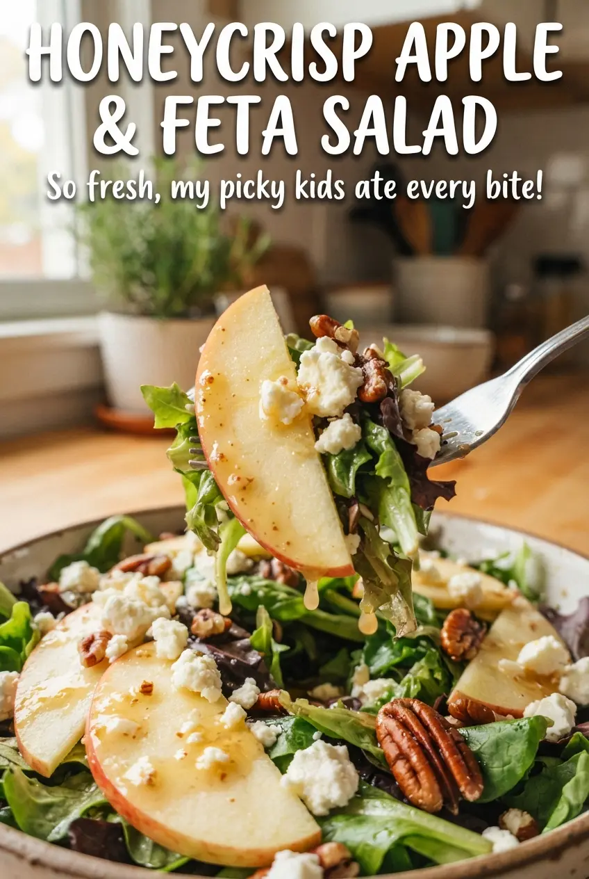 Honeycrisp Apple and Feta Salad