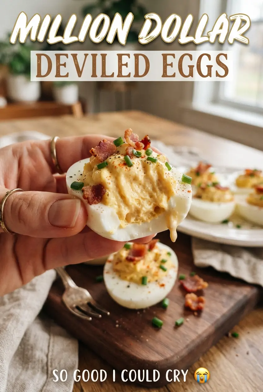 Million Dollar Deviled Eggs
