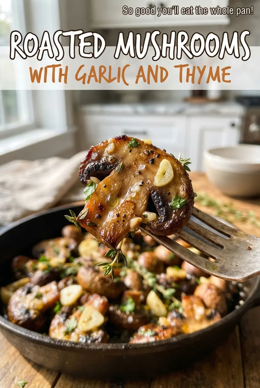 Roasted Mushrooms with Garlic and Thyme